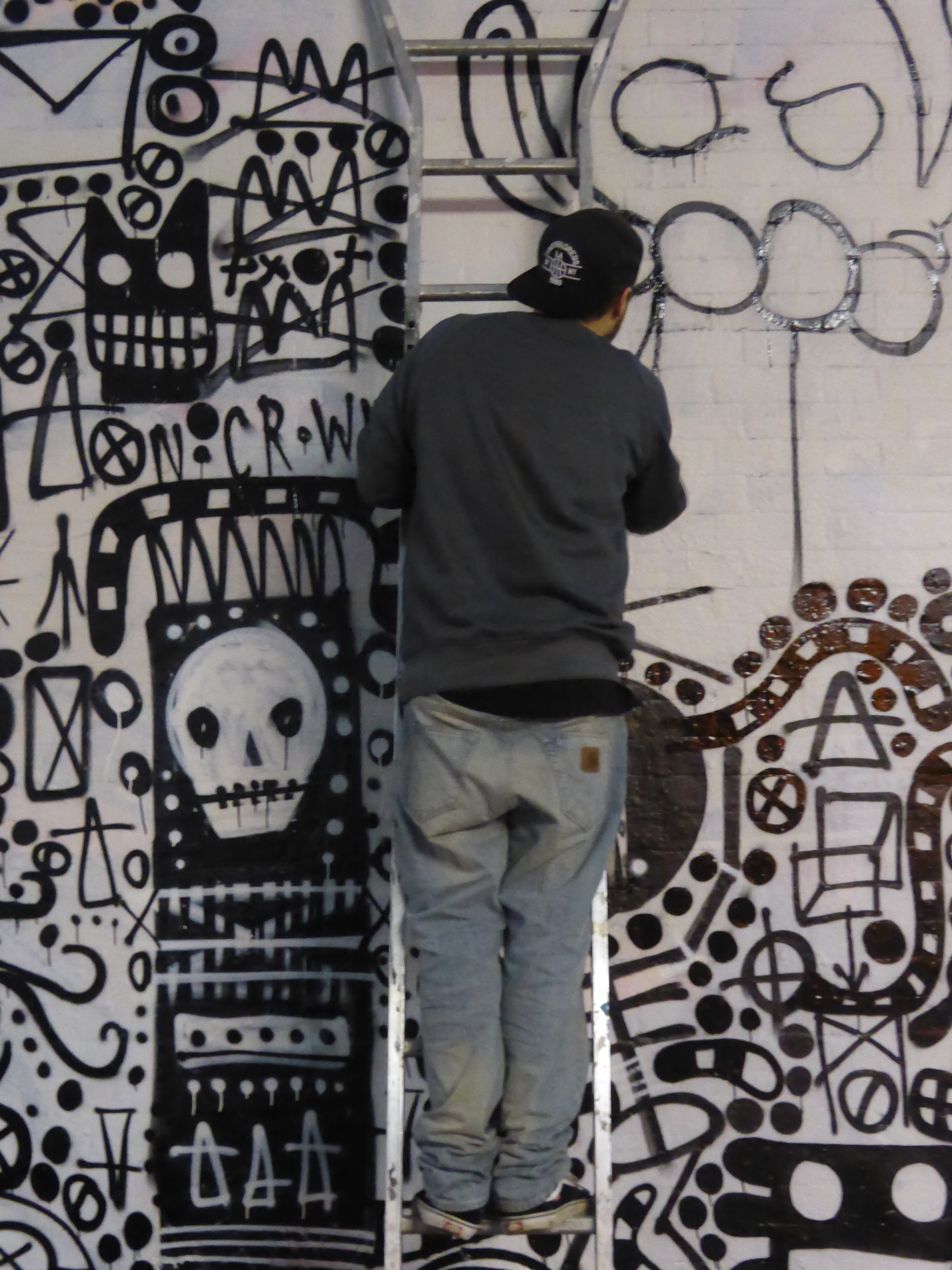 New Psychodoodlz Collaboration In Leake Street | London Calling Blog