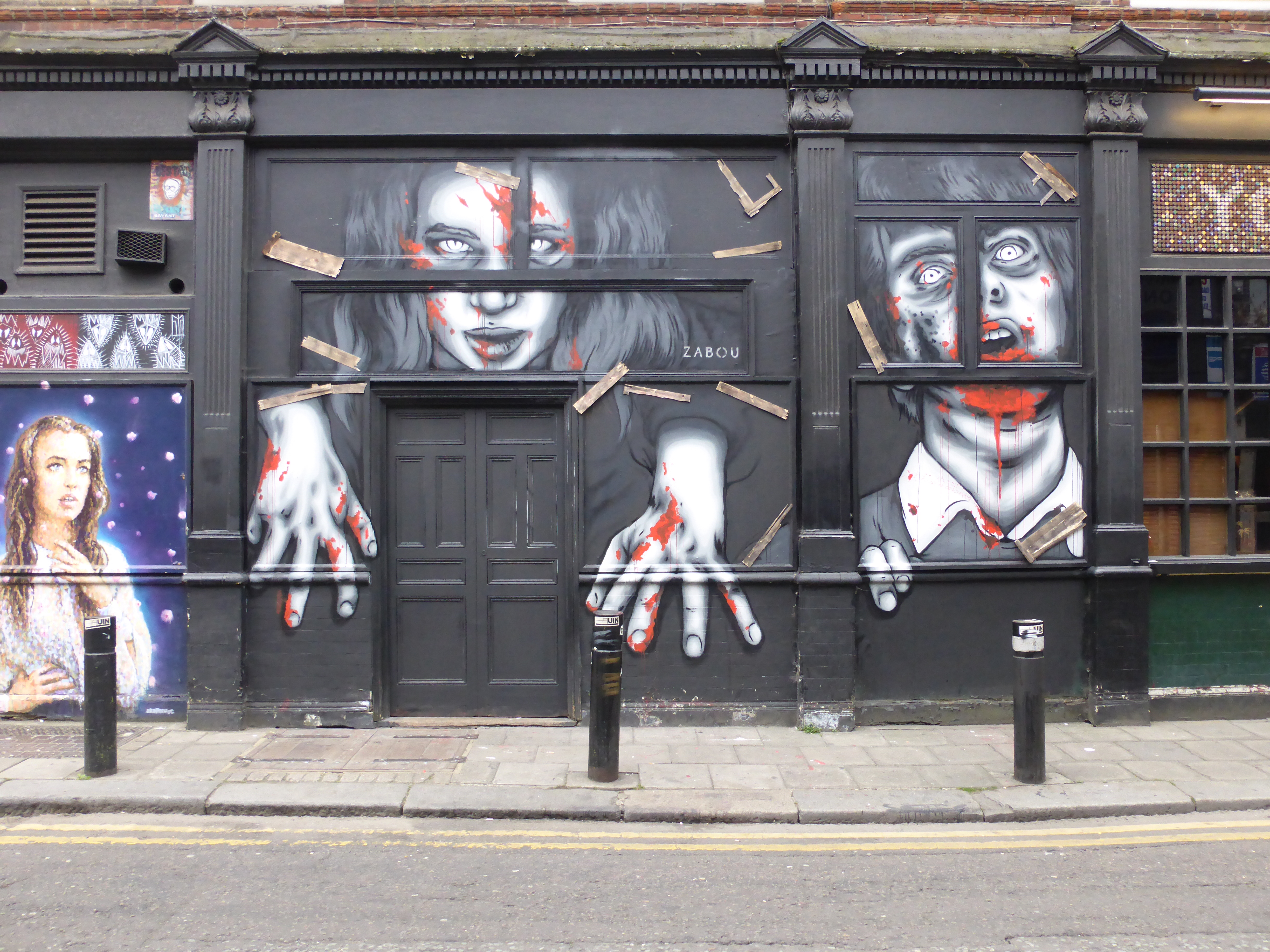 New Zabou Street Art Around The East End – November 2016 | London