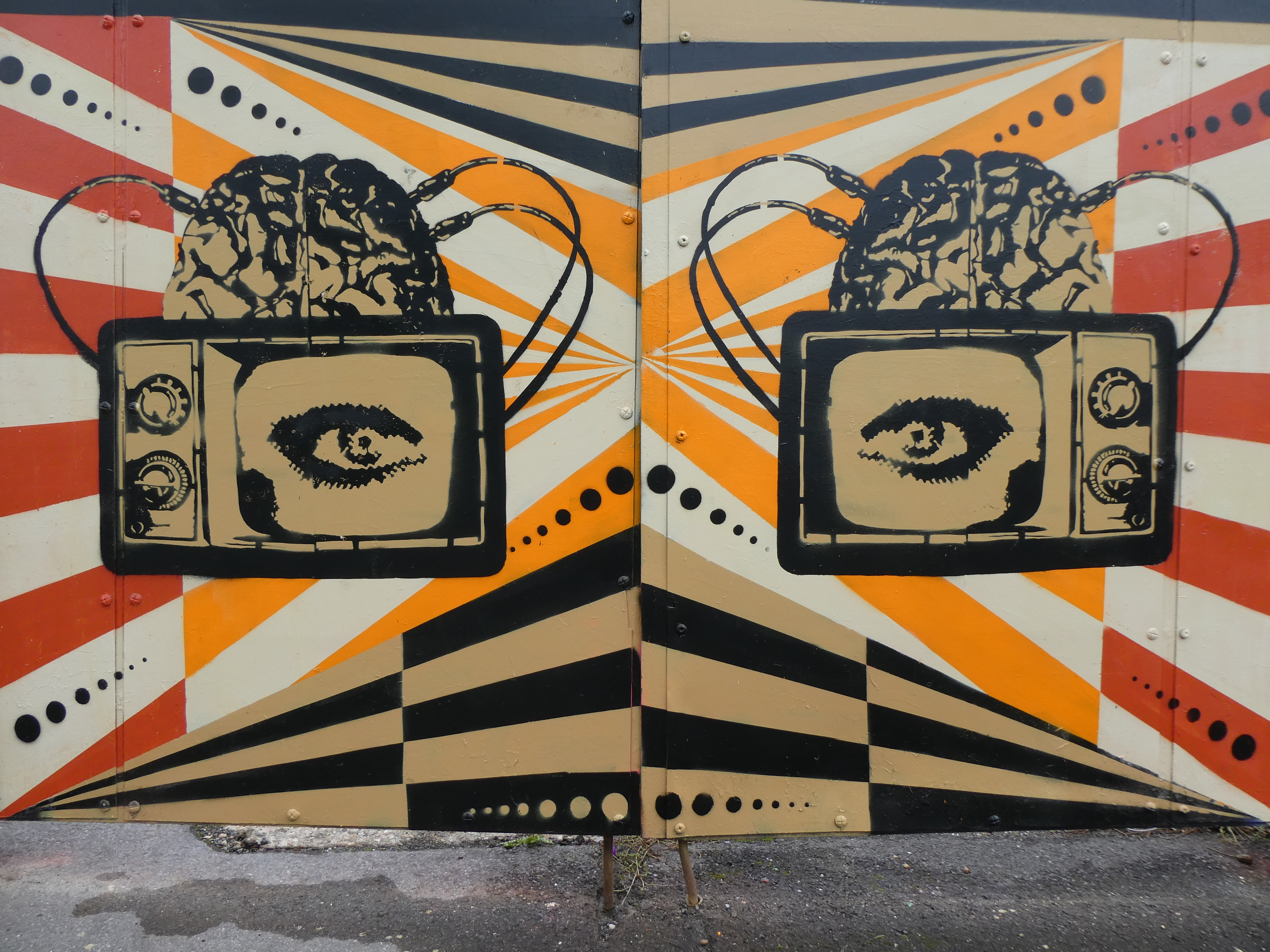 Penge Riot New Frank Riot Street Art in Penge | London Calling Blog